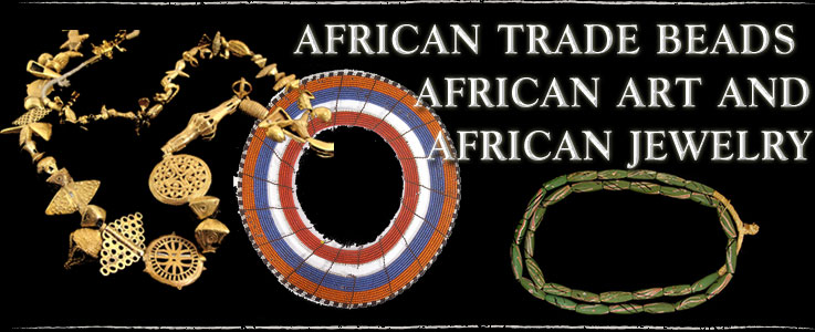 African Trade Beads, Art and Jewelry