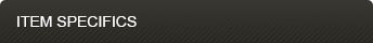 Item Specifics