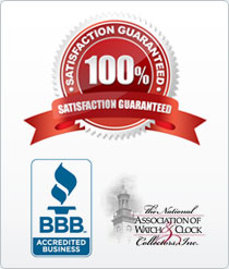 Satisfaction Guaranteed, BBB, Assoc. Watch/Clock