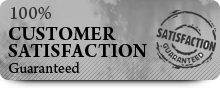 100% CUSTOMER SATISFACTION Guaranteed