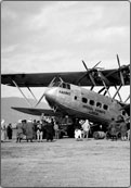 Flying boat Satyrus on Sea of Galilee, ca. 1935 (2)