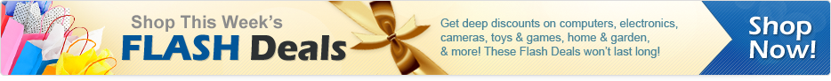 Shop Flash Deals Now