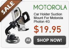Motorola Car Holder Suction Mount
