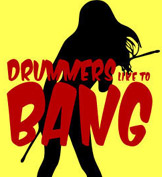 Click to Shop Drummers Like to Bang T-Shirt