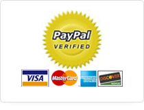 We accept PayPal payments and all major credit cards