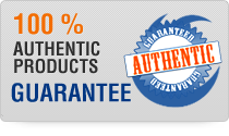 100% Authentic Products Guarantee