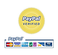 We accept PayPal payments
