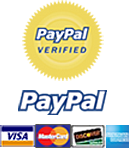 We accept PayPal payments