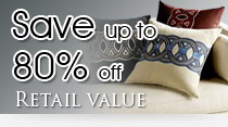 Save up to 80 percent off retail value