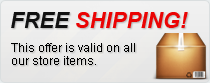 Free Shipping on all store items