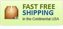 Fast Free Shipping in the Continental USA