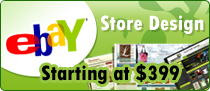 eBay Store Design Starting At $399