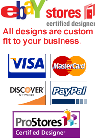 Certified designer, all designs are custom fit to your business