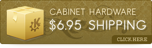 Cabinet Hardware 6.95 Shipping - Click Here