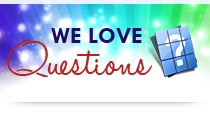 We Love Questions