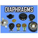 Click to Shop Speaker Diaphragms