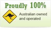 Proudly 100 Percent Australian owned and operated