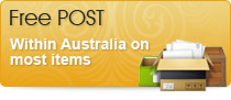 Free Post Within Australia on most items