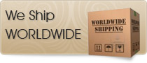 We Ship Worldwide