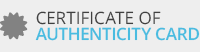 Certificate of Authenticity